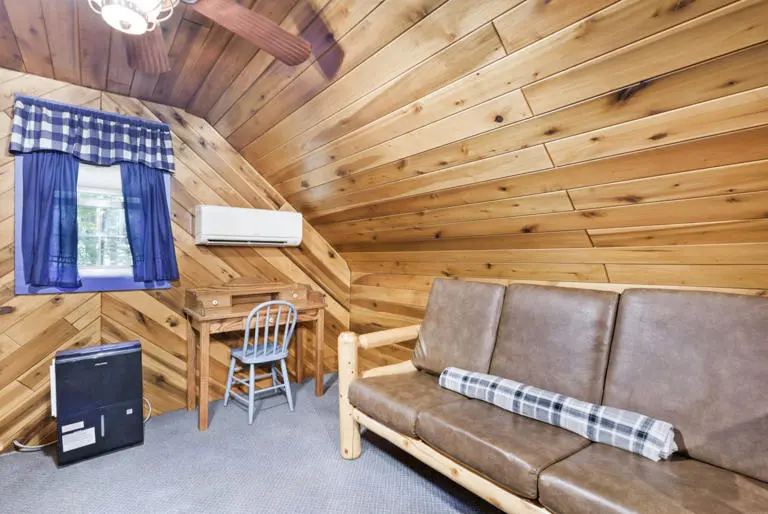 Blue Log Cabin 3Deac