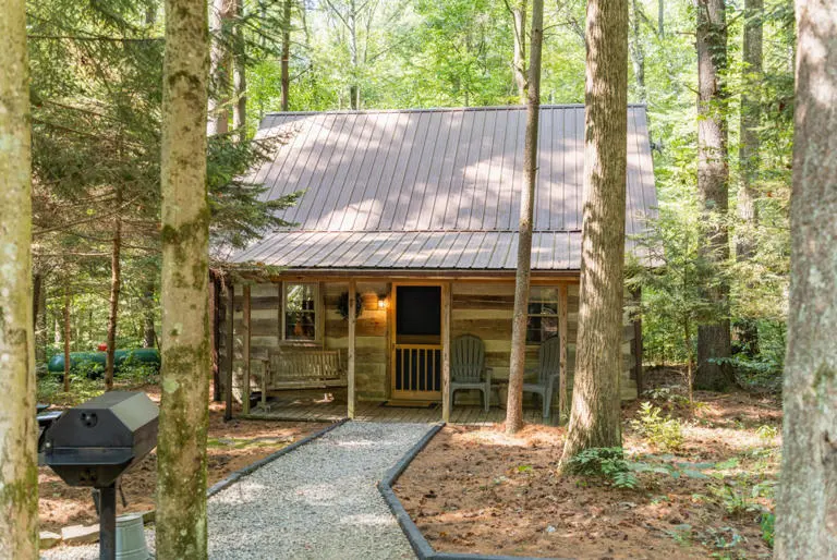 Blue Log Cabin 535A7