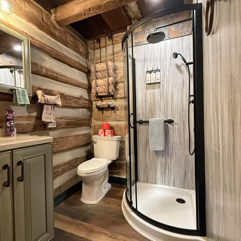 Green Cabin Bathroom 2026 Green Cabin Bathroom 2026